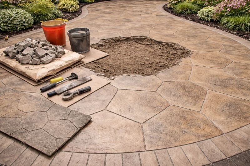 Stamped Concrete Service project example