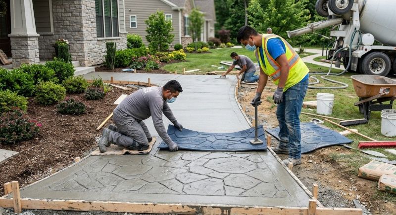 Concrete Finishing project example