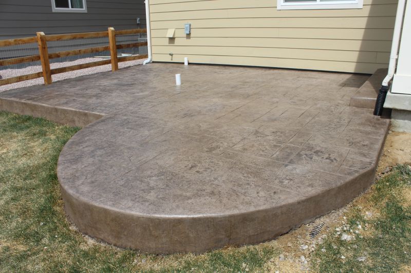 Stamped Cement Installation