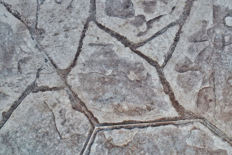 Stamped Surface Close-up